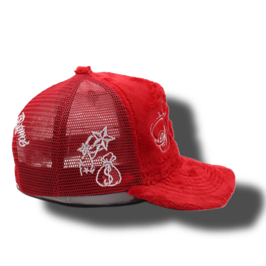 Truckercap PUNAINEN