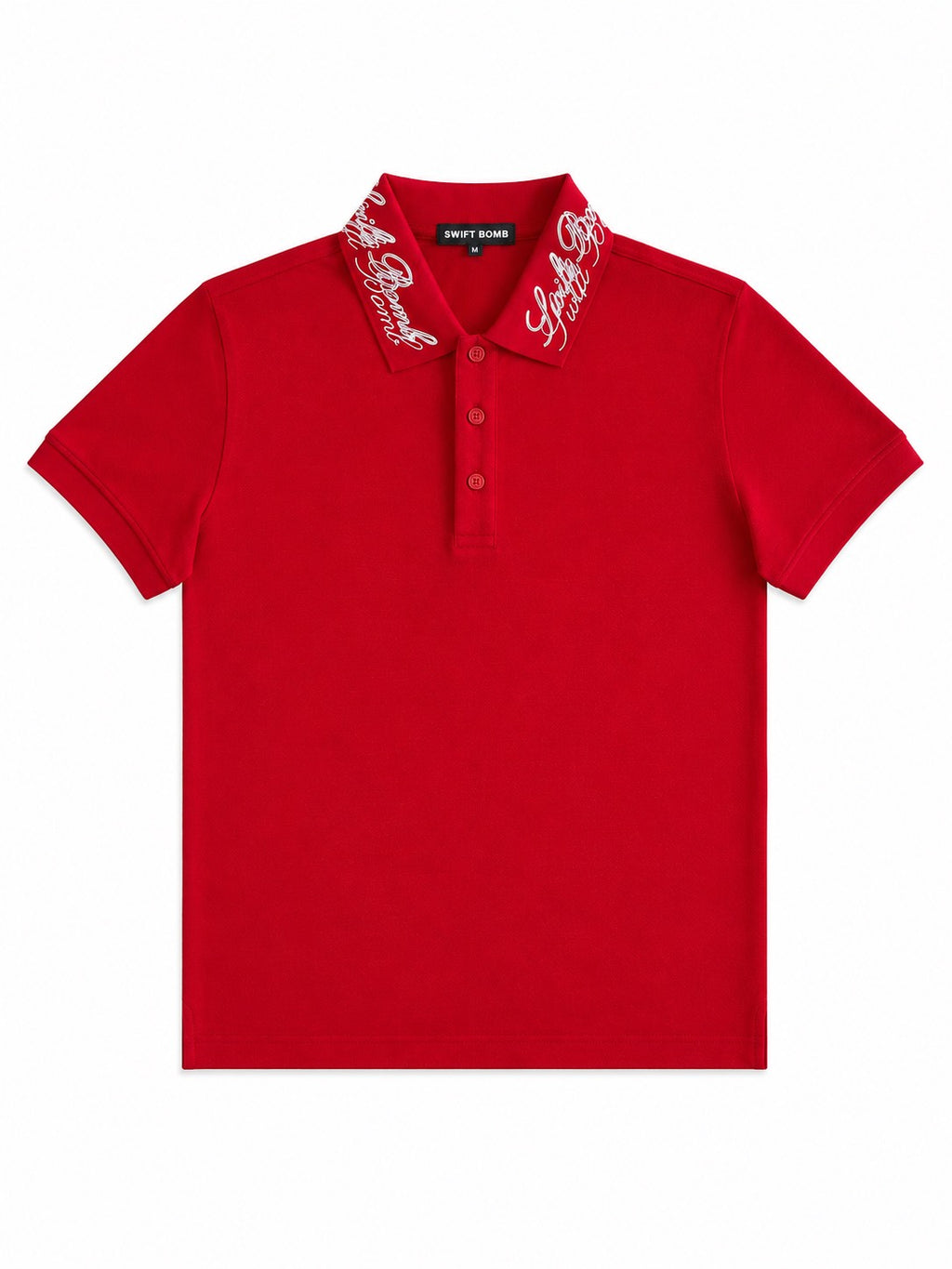 Swift Bomb Script Polo RED