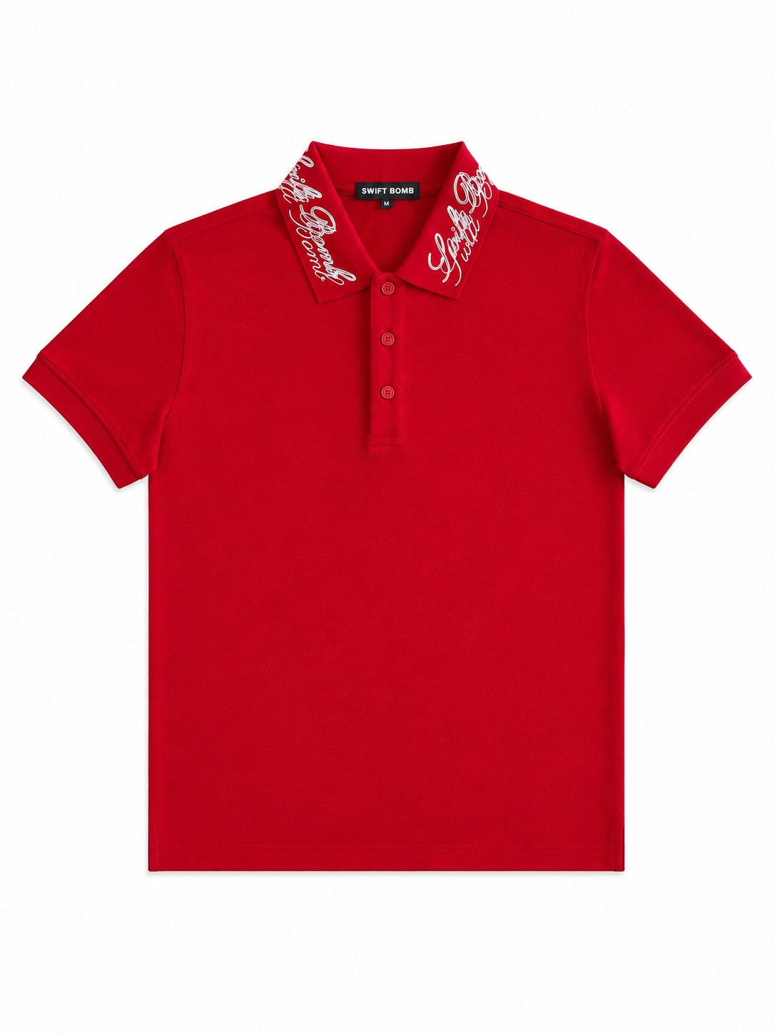 Swift Bomb Script Polo RED