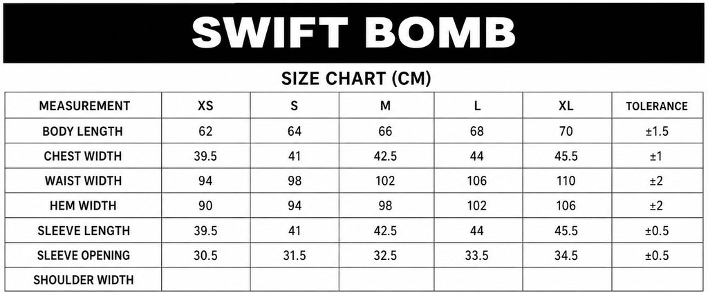 Swift Bomb Script Polo BLACK