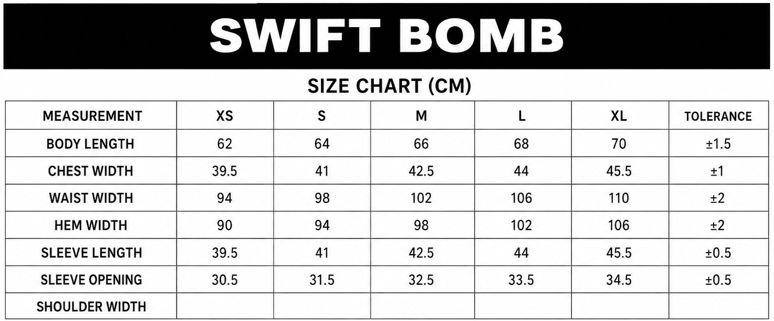 Swift Bomb Script Polo BLACK