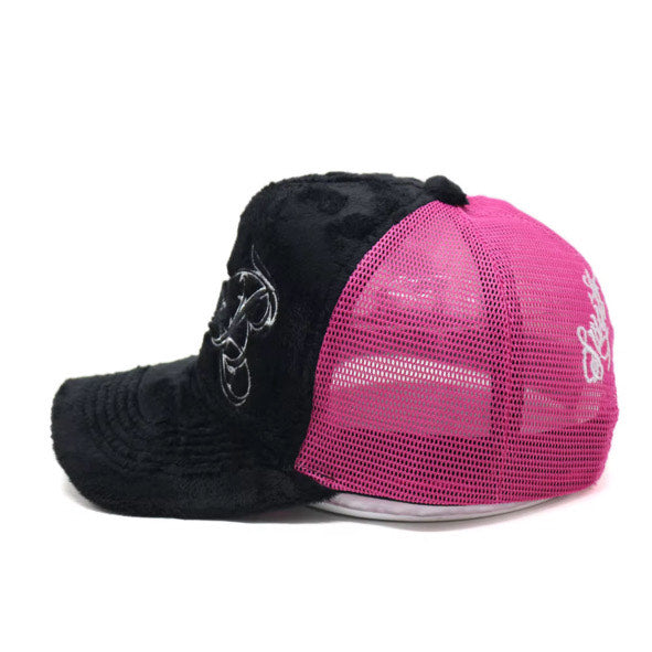 Trucker cap PINKKI MUSTA